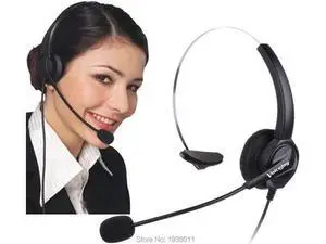 RJ9 plug headset for call center telephone headset with Noise cancelling microph RJ9 plug headset for call center telephone headset with Noise cancelling microph