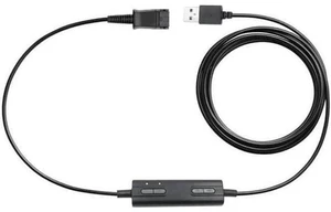 QD Quick Disconnect to USB Plug adapter Call center headset buddy adapter QD to QD Quick Disconnect to USB Plug adapter Call center headset buddy adapter QD to