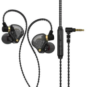 QKZ SK3 Dynamic Headphone HiFi Audio Headphones with Microphone, Line ControlCom QKZ SK3 Dynamic Headphone HiFi Audio Headphones with Microphone, Line ControlCom