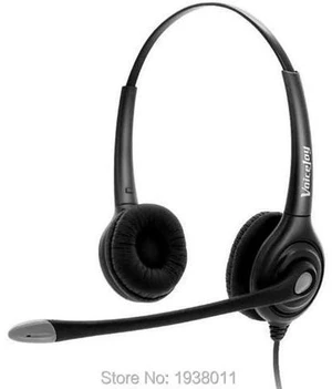Binaural RJ9/RJ10 connector headset wtih QD (Quick Disconnect) cable Noise cance Binaural RJ9/RJ10 connector headset wtih QD (Quick Disconnect) cable Noise cance