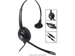 RJ09 RJ11 call center headset with RJ9 plug ,QD cable+ Volume+Mute telephone hea RJ09 RJ11 call center headset with RJ9 plug ,QD cable+ Volume+Mute telephone hea