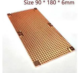 RTX 3060 3080 3090 Backplane Pure Copper Heat Sink Graphics Card Memory Auxiliar RTX 3060 3080 3090 Backplane Pure Copper Heat Sink Graphics Card Memory Auxiliar