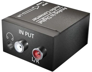 Analog to Digital Audio Converter ADC Analog RCA L/R 3.5mm to SPDIF Coaxial Audi Analog to Digital Audio Converter ADC Analog RCA L/R 3.5mm to SPDIF Coaxial Audi