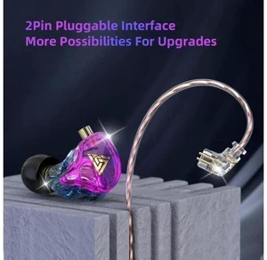QKZ AK6 PLUS In-ear Dynamic Transducer Headphones with HiFi SoundDeep Bass, Line QKZ AK6 PLUS In-ear Dynamic Transducer Headphones with HiFi SoundDeep Bass, Line