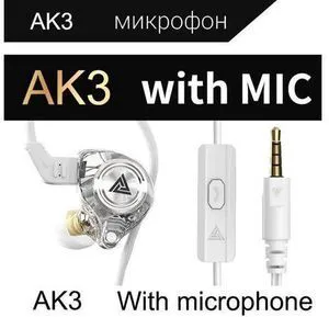 QKZ AK3 FiLe Bluetooth headphones, in-ear stereo wired headphones, wired headpho QKZ AK3 FiLe Bluetooth headphones, in-ear stereo wired headphones, wired headpho
