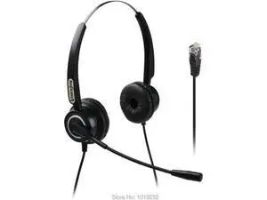 Aomoproing Binaural RJ9/RJ11 headset with microphone Noise canceling phone headp Aomoproing Binaural RJ9/RJ11 headset with microphone Noise canceling phone headp