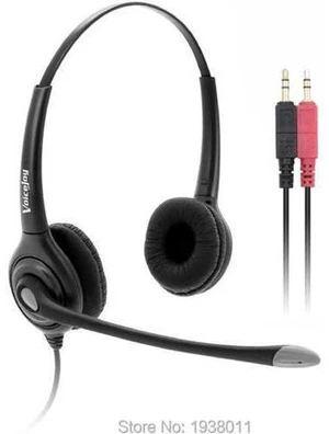 Aomoproing Dual 3.5mm plug headphone call center headset,computer laptop noteboo Aomoproing Dual 3.5mm plug headphone call center headset,computer laptop noteboo