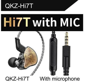 QKZ Hi7T Mobile Headphones -Fitness Running Hi-Fi Wired BassHeadBest-selling Dyn QKZ Hi7T Mobile Headphones -Fitness Running Hi-Fi Wired BassHeadBest-selling Dyn