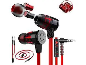 Hammerhead G25 Gaming Earphones With Mic In Ear Noise Isolation Headsets Variabl Hammerhead G25 Gaming Earphones With Mic In Ear Noise Isolation Headsets Variabl