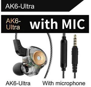 QKZ AK6-Ultra n-ear Dynamik Transducer Headphones, Mobile Monitoring, Headphones QKZ AK6-Ultra n-ear Dynamik Transducer Headphones, Mobile Monitoring, Headphones