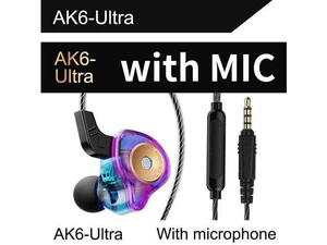 QKZ AK6-Ultra n-ear Dynamik Transducer Headphones, Mobile Monitoring, Headphones QKZ AK6-Ultra n-ear Dynamik Transducer Headphones, Mobile Monitoring, Headphones