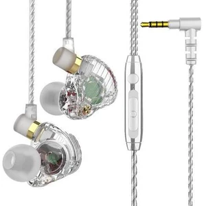 QKZ SK3 Dynamic Headphone HiFi Audio Headphones with Microphone, Line ControlCom QKZ SK3 Dynamic Headphone HiFi Audio Headphones with Microphone, Line ControlCom