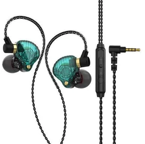 QKZ SK3 Dynamic Headphone HiFi Audio Headphones with Microphone, Line ControlCom QKZ SK3 Dynamic Headphone HiFi Audio Headphones with Microphone, Line ControlCom