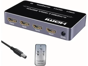 3 In 1 Out 4K HDMI Switcher 3840x2160@60hz HDMI 2.0 Switch Selector for Laptop T 3 In 1 Out 4K HDMI Switcher 3840x2160@60hz HDMI 2.0 Switch Selector for Laptop T