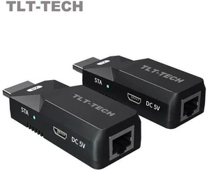 60M HDMI-compatible Extender Cat5e Cat 6 Ethernet UTP HD to Lan Converter 1080p 60M HDMI-compatible Extender Cat5e Cat 6 Ethernet UTP HD to Lan Converter 1080p