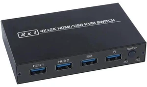 AM-KVM 201CL Support 2Kx4K 2 Hosts Share 1 Monitor/Keyboard& Mouse Set HDMI-comp AM-KVM 201CL Support 2Kx4K 2 Hosts Share 1 Monitor/Keyboard& Mouse Set HDMI-comp