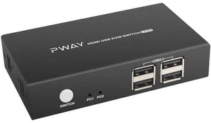 2 Computers 4K Kvm Hdmi Switches 2 Monitor and Usb 2.0 Switcher 2 in 1 out Switc 2 Computers 4K Kvm Hdmi Switches 2 Monitor and Usb 2.0 Switcher 2 in 1 out Switc