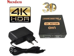 1 In 2 Out UHD HDMI 1.4 Adapter Splitter 1X2 4Kx2K 30Hz HDMI1.4 Switcher Convert 1 In 2 Out UHD HDMI 1.4 Adapter Splitter 1X2 4Kx2K 30Hz HDMI1.4 Switcher Convert