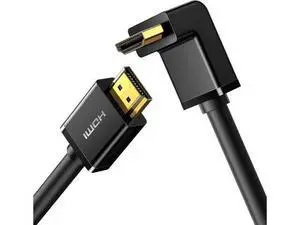 UGREEN HDMI Cable Right Angle 4K 90 Degree HDMI Cord High Speed Down Angle HDMI UGREEN HDMI Cable Right Angle 4K 90 Degree HDMI Cord High Speed Down Angle HDMI