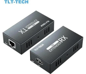 TLT-TECH 50M HDMI-Compatible Extender 1080P Support 3D EDID POC Signal Transmitt TLT-TECH 50M HDMI-Compatible Extender 1080P Support 3D EDID POC Signal Transmitt