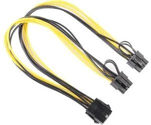 PCI-E 8Pin to Double PCI-E PCI Express 8Pin(6Pin+2Pin) Splitter Cable Power Supp PCI-E 8Pin to Double PCI-E PCI Express 8Pin(6Pin+2Pin) Splitter Cable Power Supp