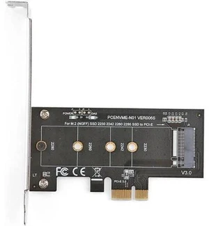 NVME Adapter SSD to PCIE 3.0 X1/4X Expansion Card Converter Riser Card M Key Con NVME Adapter SSD to PCIE 3.0 X1/4X Expansion Card Converter Riser Card M Key Con