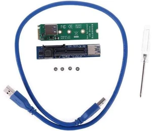 NVME M.2 to PCI-E X4 Card Extension Port Adapter Expansion Card Graphics Cards P NVME M.2 to PCI-E X4 Card Extension Port Adapter Expansion Card Graphics Cards P