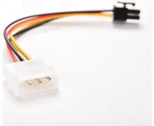 Adapter PC Video Card Connector Converter Cord 1Pcs 17cm 4 Pin Molex IDE To 6 Pi Adapter PC Video Card Connector Converter Cord 1Pcs 17cm 4 Pin Molex IDE To 6 Pi