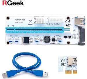 Super stable PCI-E PCI E Express 1x to 16x graphics Card Riser Extender Adapter Super stable PCI-E PCI E Express 1x to 16x graphics Card Riser Extender Adapter