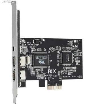 3 Ports 1394A Expansion Card PCI-E 1X to IEEE 1394 DV Video Adapter 1x 4Pin 2x 6 3 Ports 1394A Expansion Card PCI-E 1X to IEEE 1394 DV Video Adapter 1x 4Pin 2x 6