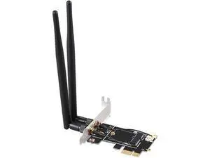 To PCI Express Wireless Adapter Converter with 2x Antenna NGFF WiFi Bluetooth Ca To PCI Express Wireless Adapter Converter with 2x Antenna NGFF WiFi Bluetooth Ca