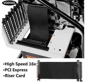 High Speed 16x PC Graphics Cards PCI-e3.0 Connector Cable PCI Express Riser Card High Speed 16x PC Graphics Cards PCI-e3.0 Connector Cable PCI Express Riser Card