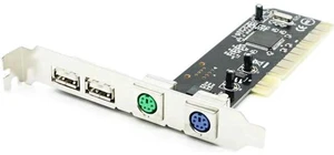 shipping 100% new PCI 32bit to 2xUSB 2.0+2xPS2 PS/2 Port For PC Keyboard Mouse C shipping 100% new PCI 32bit to 2xUSB 2.0+2xPS2 PS/2 Port For PC Keyboard Mouse C
