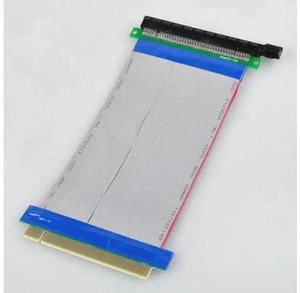 Hot New PCI Express PCI E 16X Riser Card Ribbon Extender Extension 20cm Cable Hot New PCI Express PCI E 16X Riser Card Ribbon Extender Extension 20cm Cable