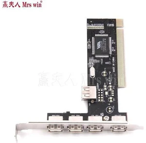 USB 2.0 Controller Card 4 Port 480Mbps High Speed Adapter USB 2.0 Controller Card 4 Port 480Mbps High Speed Adapter