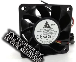 6038 6CM 60mm server chassis cooling fan 12V 0.78A FFC0612DE PWM thermostat 60*6 6038 6CM 60mm server chassis cooling fan 12V 0.78A FFC0612DE PWM thermostat 60*6