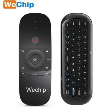 Wechip W1 Mini Air Mouse Gyro Sensing 2.4G Remote Contro English or Russian Wire Wechip W1 Mini Air Mouse Gyro Sensing 2.4G Remote Contro English or Russian Wire