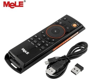 Mele F10 Deluxe Fly Air Mouse 2.4GHz Wireless Keyboard Remote Control with IR Le Mele F10 Deluxe Fly Air Mouse 2.4GHz Wireless Keyboard Remote Control with IR Le