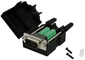 Twinklebay DB9 Connector to Wiring Terminal RS232 Serial Port Breakout Board Sol Twinklebay DB9 Connector to Wiring Terminal RS232 Serial Port Breakout Board Sol