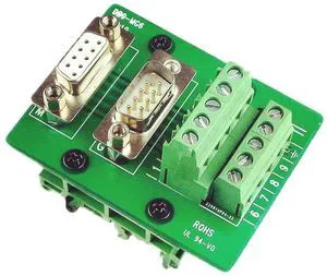 DB9 Breakout Connector RS232 Serial 9 Pin Connector Db9 Terminal (Male and Femal DB9 Breakout Connector RS232 Serial 9 Pin Connector Db9 Terminal (Male and Femal