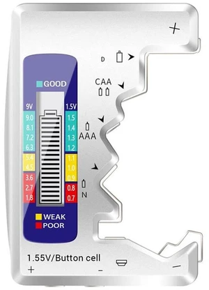 Digital Battery Tester, LCD Display Digital Checker, Universal Battery Tester Vo Digital Battery Tester, LCD Display Digital Checker, Universal Battery Tester Vo
