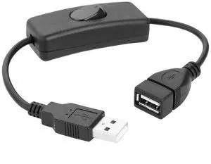 USB Switch Cable 0.3m, USB Cable with On/Off Extension Cord Switch Control Cable USB Switch Cable 0.3m, USB Cable with On/Off Extension Cord Switch Control Cable