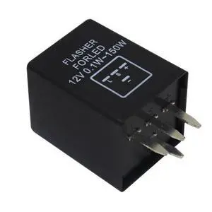 4-Pin 12V 15A EP29 EP29N Electronic LED Flasher Relay for Fix LED Turn Signal Bu 4-Pin 12V 15A EP29 EP29N Electronic LED Flasher Relay for Fix LED Turn Signal Bu