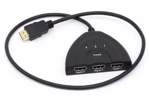 HDMI Splitter, HDMI 3 in 1 Splitter Switch Cable Adapter Switcher Distribution H HDMI Splitter, HDMI 3 in 1 Splitter Switch Cable Adapter Switcher Distribution H