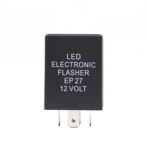 5 Pin EP27 FL27 Electronic Flasher Relay for Car Vehicle LED Turn Signal Light B 5 Pin EP27 FL27 Electronic Flasher Relay for Car Vehicle LED Turn Signal Light B