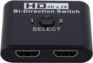 4K HDMI Bi-Direction Switch 4K HDMI Splitter 2 X 1/1 X 2 HDMI 2.0 Cable Switcher 4K HDMI Bi-Direction Switch 4K HDMI Splitter 2 X 1/1 X 2 HDMI 2.0 Cable Switcher