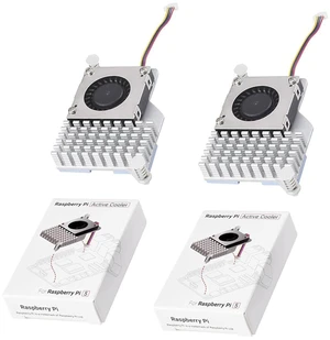 (2PCS) Official Pi 5 Active Cooler Compatible with Raspberry Pi 5 (2PCS) Official Pi 5 Active Cooler Compatible with Raspberry Pi 5