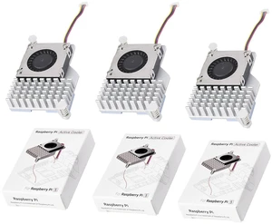 (3PCS) Official Pi 5 Active Cooler Compatible with Raspberry Pi 5 (3PCS) Official Pi 5 Active Cooler Compatible with Raspberry Pi 5