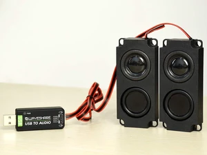 USB Sound Card with 8 5W Speaker for Raspberry Pi/Jetson Nano USB Sound Card with 8 5W Speaker for Raspberry Pi/Jetson Nano