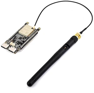ESP32-C5 Wi-Fi 6 Dev Board with Header, ESP32-C5-WROOM-1U Module, 32MB Flash+8MB ESP32-C5 Wi-Fi 6 Dev Board with Header, ESP32-C5-WROOM-1U Module, 32MB Flash+8MB